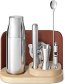9pc Bar Set with Storage - Manhattan Red