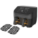 8qt Vortex Plus Dual Basket Air Fryer with ClearCook Windows