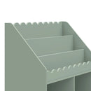 Sammy Scallop Bookcase - Light Sage