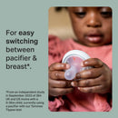 Breast-Like Pacifier - Pastel/Blue/Black