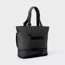 Expandable Puffer Weekender Bag - Black