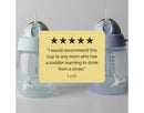 Weighted Starter Straw Sippy Cup - Pink & Purple
