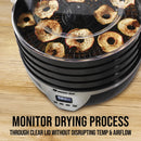 4 Tray Electric Food Dehydrator - Black