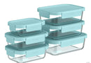 12piece Glass Food Storage Set