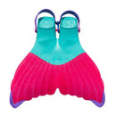 Mermaid Swim Training Fin - Teal/Pink