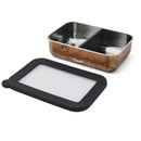 Stainless Steel Bento Box Teakwood