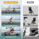 Lightweight Baby Stroller - Grey