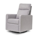 Gabby Pillowback Swivel Glider - Misty Gray