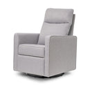 Gabby Pillowback Swivel Glider - Misty Gray