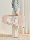 Extra Fabric Seat for Bouncer Balance Soft - Pearly Pink/White / Mesh