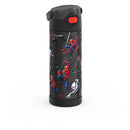 Stainless Steel FUNtainer Water Bottle with Bail Handle - Black