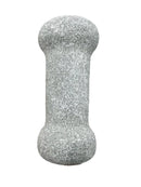 Double Sided Natural Stone Mortar and Pestle - 8.5 Inch