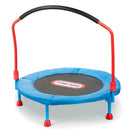 Roun bookd Easy Store Folding Trampoline - Blue/Black/Red