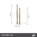 5-in-1 Brody Convertible Crib Conversion Post, Natural