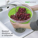 Collapsible Salad Spinner - 3 Quart