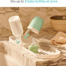 Travel Baby Bottle Drying Rack with Silicone Bottle Brush