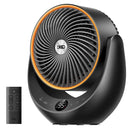 Portable 1500W Ceramic Space Heater - Black
