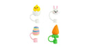 4pk Easter Straw Toppers