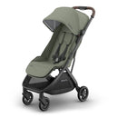 Minu V3 Travel Stroller - Evelyn (Meadow Green/Carbon Frame/Chestnut Leather)