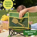 John Deere Pop N' Sit Portable Booster Seat - Green
