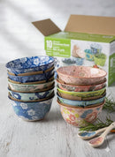 Provence Stoneware Bowls (10-piece set)
