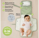Portable Waterproof Diaper Changing Pad - Acacia
