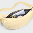 Puffy Crossbody Sling Bag - Yellow