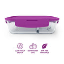 Glass Lunch Box - Purple