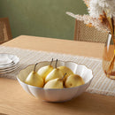 Serve Bowl Scalloped Gold Rim - Threshold™
