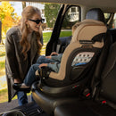 Gold Revolve 360 Slim 2-in-1 Rotating Convertible Car Seat - Travertine