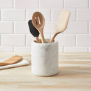 Marble Utensil Holder - White