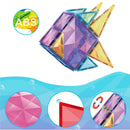 80 Pcs Magnetic Tiles Diamond Series