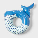 Whale Tube Water Float - Novelty PVC Pool Toy