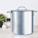 16Qt Stainless Steel Stock Pot - Silver