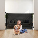 Retractable Baby Gate - Black