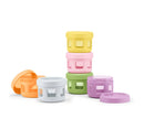 6pk Plastic Condiment Food Storage Containers