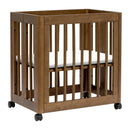 Yuzu 8 in 1 Convertible Crib with All Stages Conversion Kits - Natural Walnut