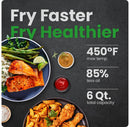 TurboFry Touch 6-Qt Easy-View Air Fryer
