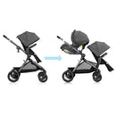 Evenflo Pivot Xpand Travel System with LiteMax - Sabino Gray