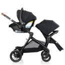 Pivot Xpand Travel System with LiteMax NXT Infant Car Double Seater - Coal Black