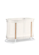 2-in-1 Baby Crib - White