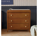 Sprout 3 Drawer Changer Dresser with Removable Changing Tray - Chestnut/Natural