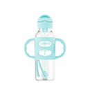 8oz Sippy Straw Bottle with Silicone Handles - 2pk