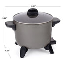 Electric Deep Fryer - Multi-Cooker with Non-Stick Feature