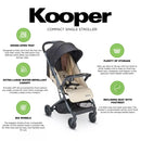 Compact Tri-Fold Stroller - Sand