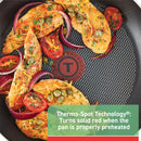 T-fal 5qt Saute Pan with Lid Simply Cook Nonstick Cookware Black