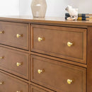 Kalani 6 - Drawer Double Wide Dresser - Chestnut