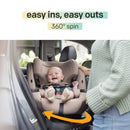 Matcha Spin SI Rotating 3-in-1 Convertible Car Seat - Mocha
