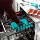 4pk Ultimate Food Freezing Tray Set Aqua Blue