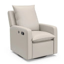 Timeless Side Lever Reclining Glider with USB Charging Port - Ivory